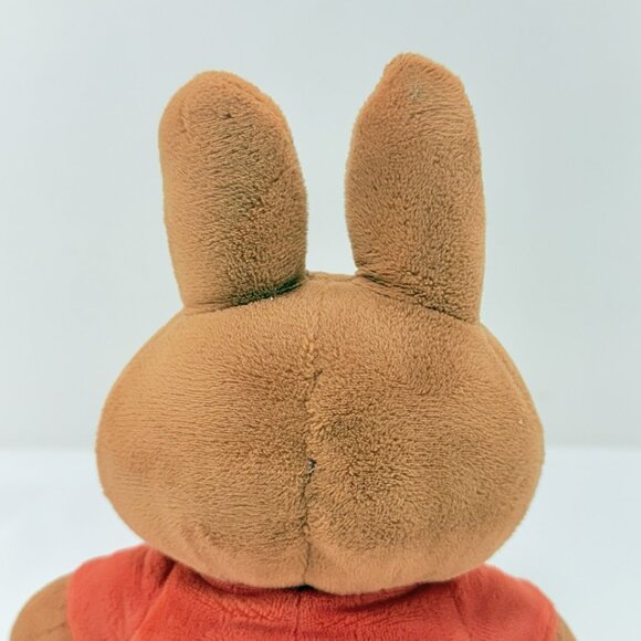 Mercis Jazwares Miffy Nijntje Melanie Plush Bunny Rabbit Toy Dutch Orange Shirt - Picture 12 of 12